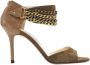 Jimmy Choo Pre-owned Leather sandals Green Dames - Thumbnail 1