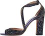 Jimmy Choo Pre-owned Leather sandals Purple Dames - Thumbnail 1