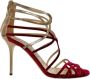 Jimmy Choo Pre-owned Leather sandals Red Dames - Thumbnail 1