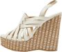 Jimmy Choo Pre-owned Leather sandals White Dames - Thumbnail 1