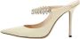 Jimmy Choo Pre-owned Leather sandals White Dames - Thumbnail 1