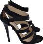 Jimmy Choo Pre-owned Polyester heels Black Dames - Thumbnail 1