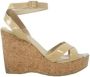 Jimmy Choo Pre-owned Polyester sandals Beige Dames - Thumbnail 1