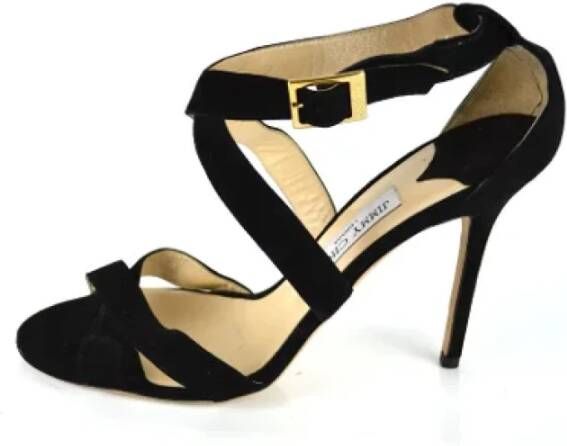 Jimmy Choo Pre-owned Sandalen Black Dames