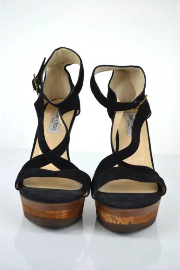 Jimmy Choo Pre-owned Sandalen Black Dames