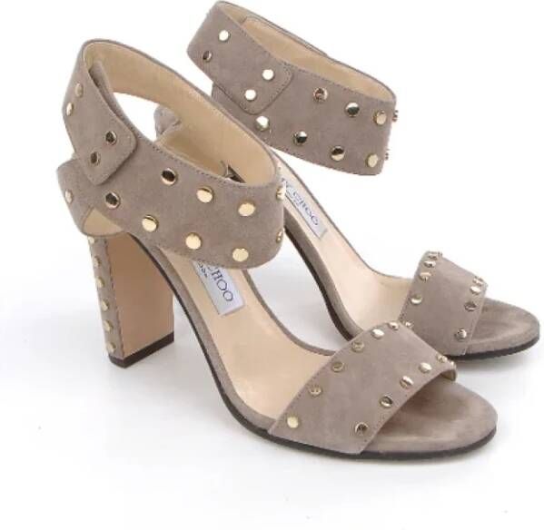 Jimmy Choo Pre-owned Sandalen Brown Dames