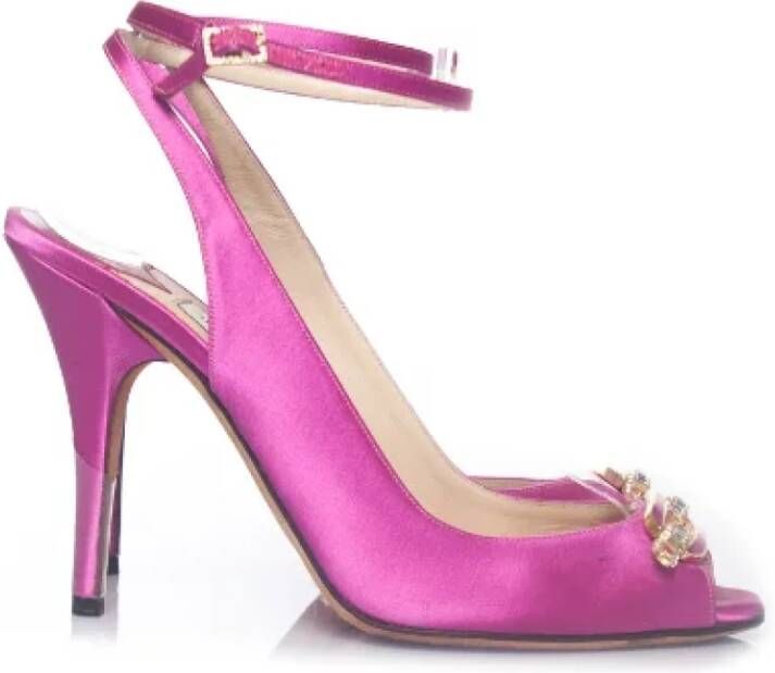 Jimmy Choo Pre-owned Sandalen Pink Dames