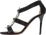 Jimmy Choo Pre-owned Satin sandals Black Dames - Thumbnail 1