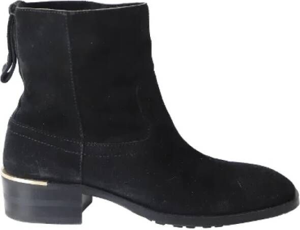 Jimmy Choo Pre-owned Suede boots Black Dames