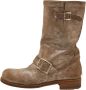 Jimmy Choo Pre-owned Suede boots Brown Dames - Thumbnail 1