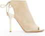 Jimmy Choo Pre-owned Suede heels Beige Dames - Thumbnail 1