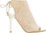 Jimmy Choo Pre-owned Suede heels Beige Dames - Thumbnail 1