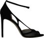 Jimmy Choo Pre-owned Suede heels Black Dames - Thumbnail 1