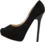 Jimmy Choo Pre-owned Suede heels Black Dames - Thumbnail 1