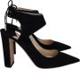 Jimmy Choo Pre-owned Suede heels Black Dames - Thumbnail 1