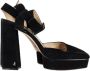 Jimmy Choo Pre-owned Suede heels Black Dames - Thumbnail 1