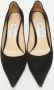 Jimmy Choo Pre-owned Suede heels Black Dames - Thumbnail 1