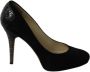 Jimmy Choo Pre-owned Suede heels Black Dames - Thumbnail 1