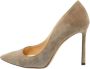 Jimmy Choo Pre-owned Suede heels Gray Dames - Thumbnail 1