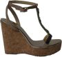 Jimmy Choo Pre-owned Suede heels Gray Dames - Thumbnail 1