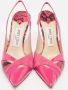 Jimmy Choo Pre-owned Suede heels Pink Dames - Thumbnail 1