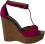 Jimmy Choo Pre-owned Suede heels Pink Dames - Thumbnail 1