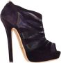 Jimmy Choo Pre-owned Suede heels Purple Dames - Thumbnail 1