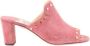 Jimmy Choo Pre-owned Suede mules Pink Dames - Thumbnail 1