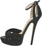 Jimmy Choo Pre-owned Suede sandals Black Dames - Thumbnail 1