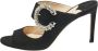 Jimmy Choo Pre-owned Suede sandals Black Dames - Thumbnail 1