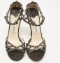 Jimmy Choo Pre-owned Suede sandals Black Dames - Thumbnail 1