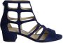 Jimmy Choo Pre-owned Suede sandals Blue Dames - Thumbnail 1