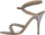 Jimmy Choo Pre-owned Suede sandals Gray Dames - Thumbnail 1