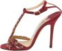 Jimmy Choo Pre-owned Suede sandals Pink Dames - Thumbnail 1