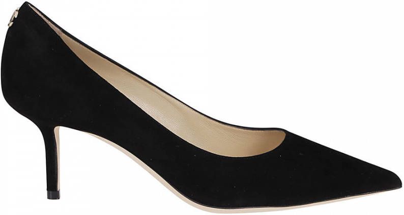 Jimmy Choo Liefdes suède pumps Black Dames