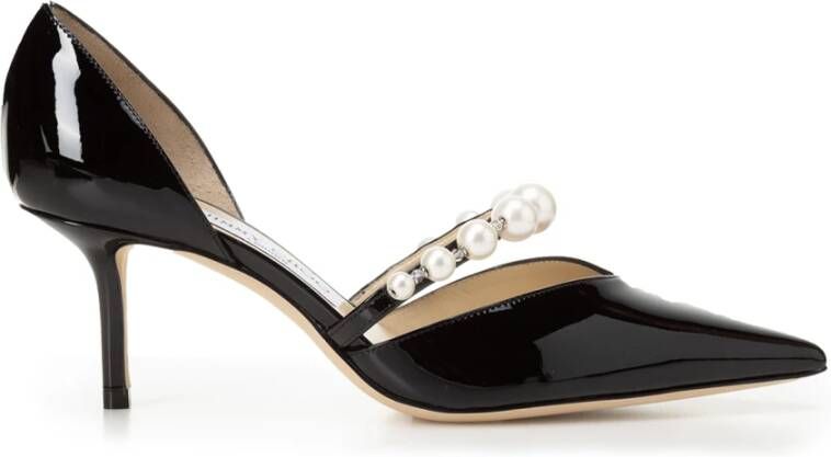 Jimmy Choo Aurelie pumps verfraaid met parels Zwart