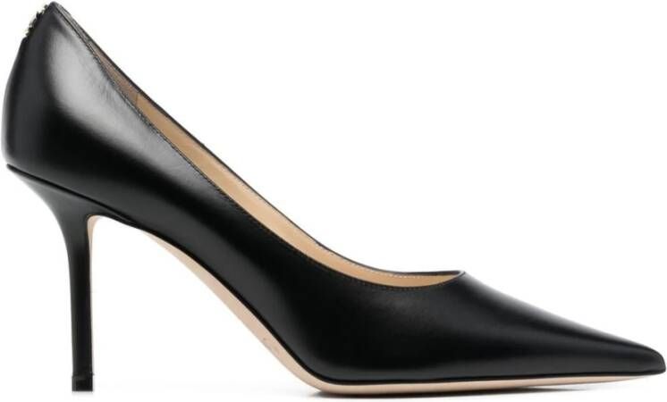 Jimmy Choo Met Hak Zwart Black Dames