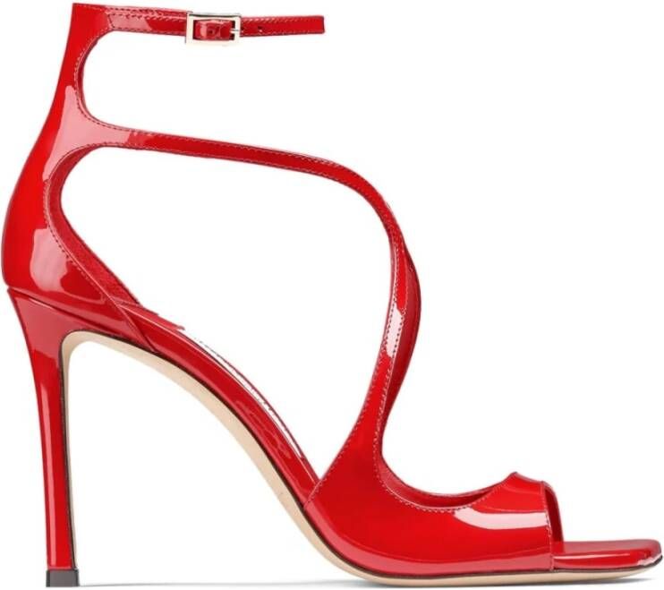 Jimmy Choo Rode Sandalen voor Vrouwen Red Dames