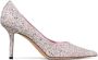 Jimmy Choo Roze Glitter Puntige Neus Stiletto's Pink Dames - Thumbnail 1