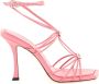 Jimmy Choo Sandalen met hartvormige kristallen Pink Dames - Thumbnail 1