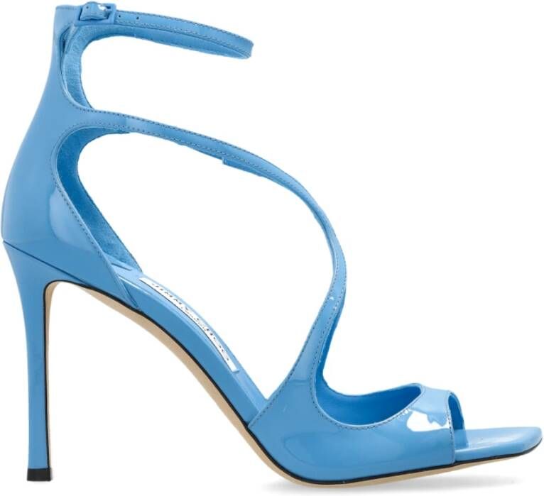 Jimmy Choo Sandaletten met hak 'Azia' Blue Dames