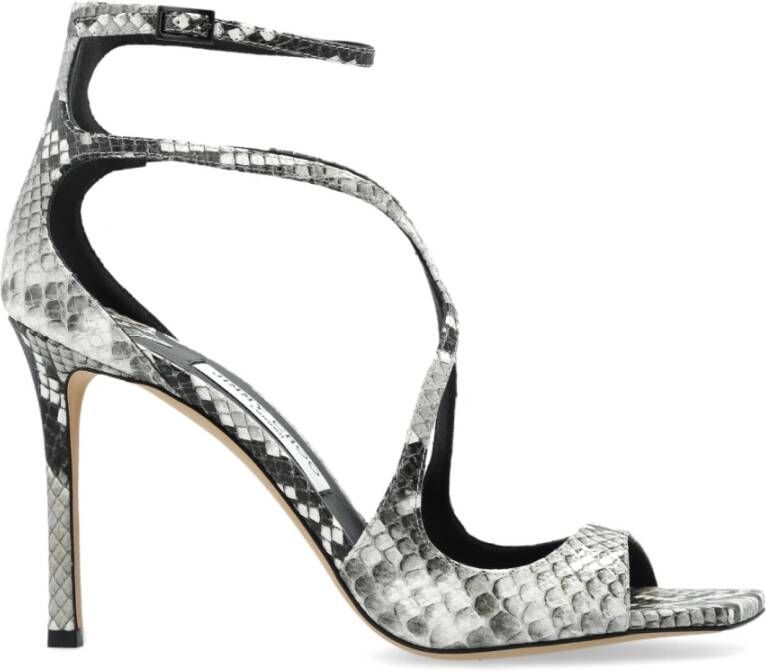 Jimmy Choo Sandalettes met hak 'Azia' Black Dames