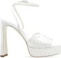 Jimmy Choo Sandalettes met hak Karli White Dames - Thumbnail 1