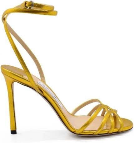 Jimmy Choo Sandals Yellow Dames