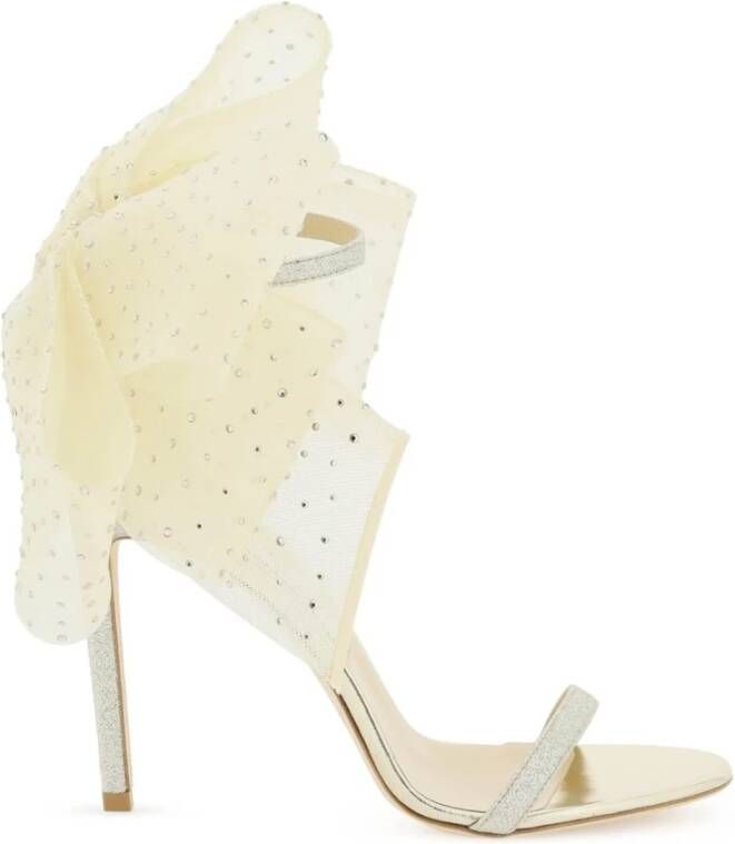 Jimmy Choo Sandalen met hoge hakken Yellow Dames