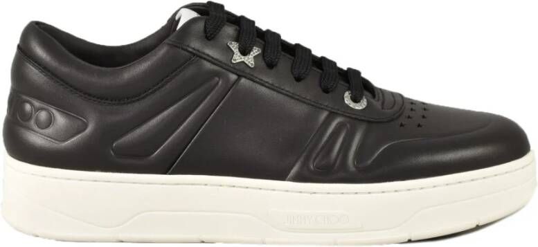 Jimmy Choo Zwarte Sneakers voor Vrouwen Black Dames