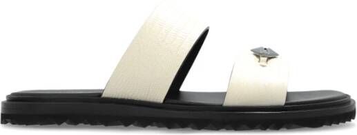 Jimmy Choo Slides Raiden Beige Heren