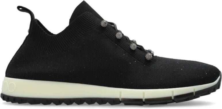 Jimmy Choo Sneakers Velles Black Dames