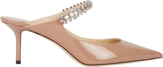 Jimmy Choo Stijlvolle Biscuit Muiltjes voor Vrouwen Brown Dames