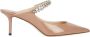 Jimmy Choo Stijlvolle Biscuit Muiltjes voor Vrouwen Brown Dames - Thumbnail 1